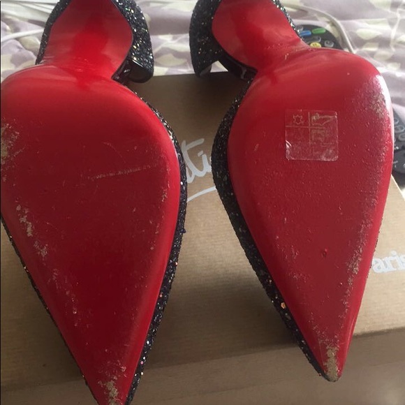 Christian Louboutin size 39 1/2 fits 8 to 8 1/2 - Picture 4 of 4